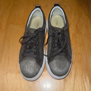 Trask Hair on Hide Green Sneakers